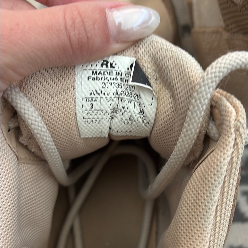 Sorel Women's Tan and Cream High-Top Sneakers - Picture 6 of 7
